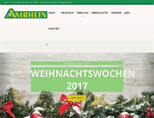 Tablet Screenshot of amrhein.de